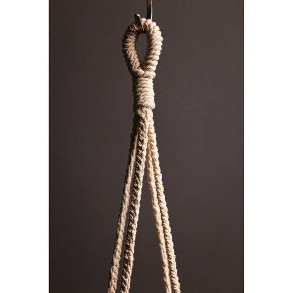 Macrame Shelf|Boho Wall Hanging Shelf|Handmade Home Decor|Boho Room Decor(ID425) - Picture 4 of 7